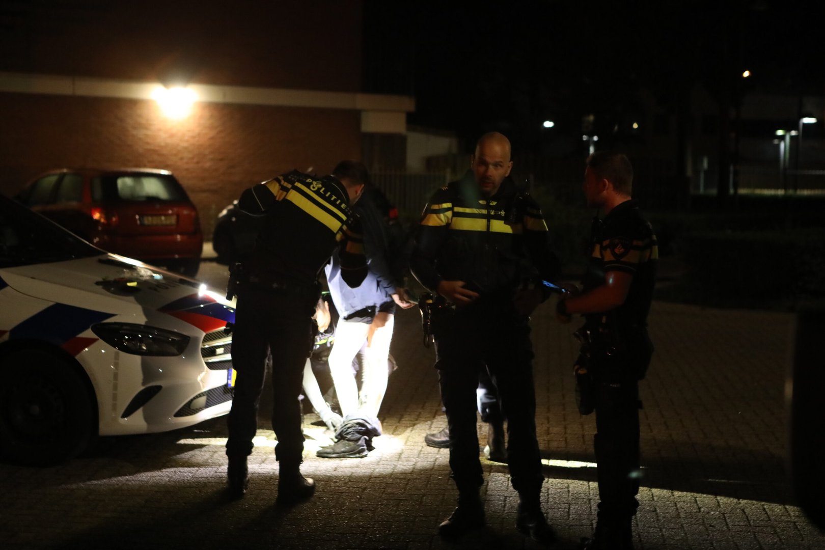 UPDATE: Politiehond ingezet bij aanhouding brandstichter