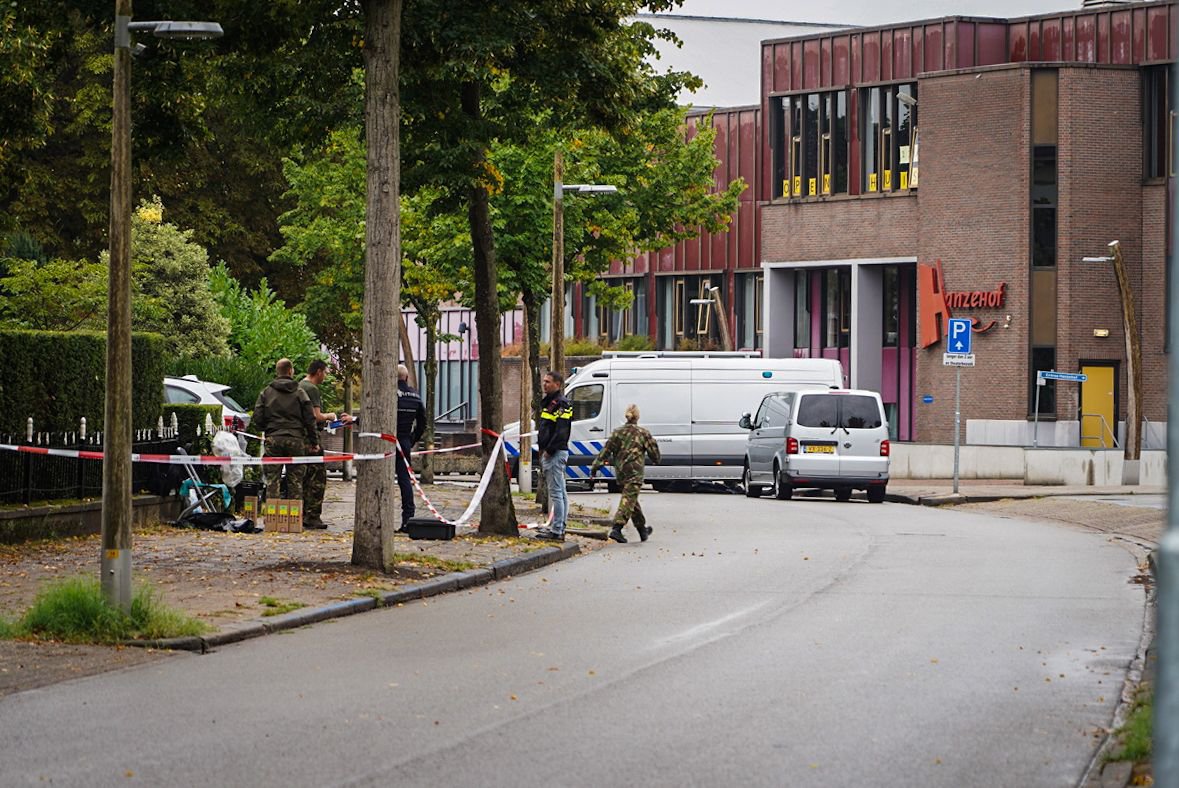 Brandbom gevonden in tas bij theater