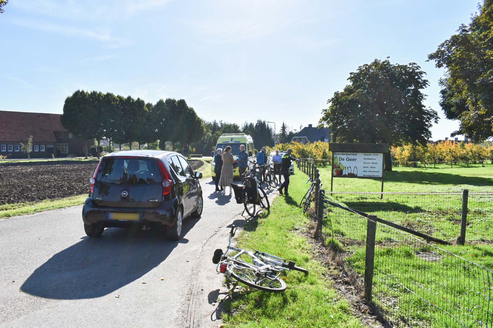 Fietsster gewond bij aanrijding in Gendt