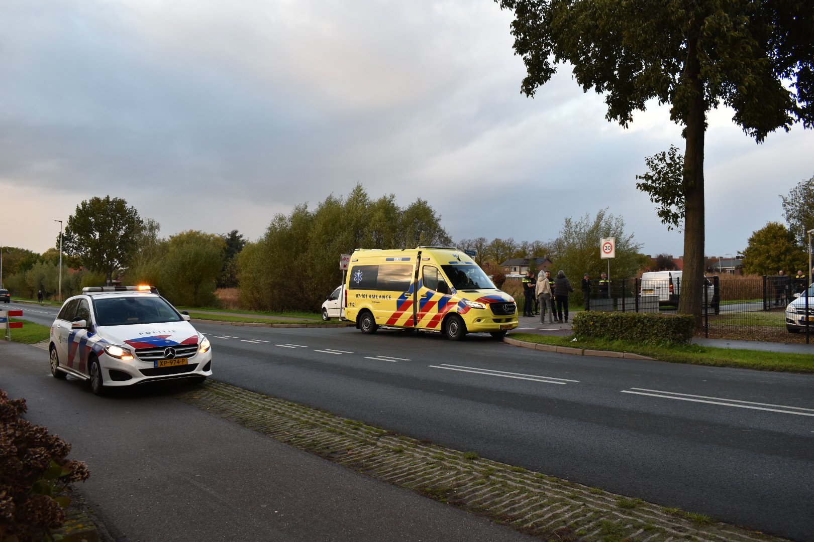 Koerier rijdt over arm van scooterrijder bij aanrijding