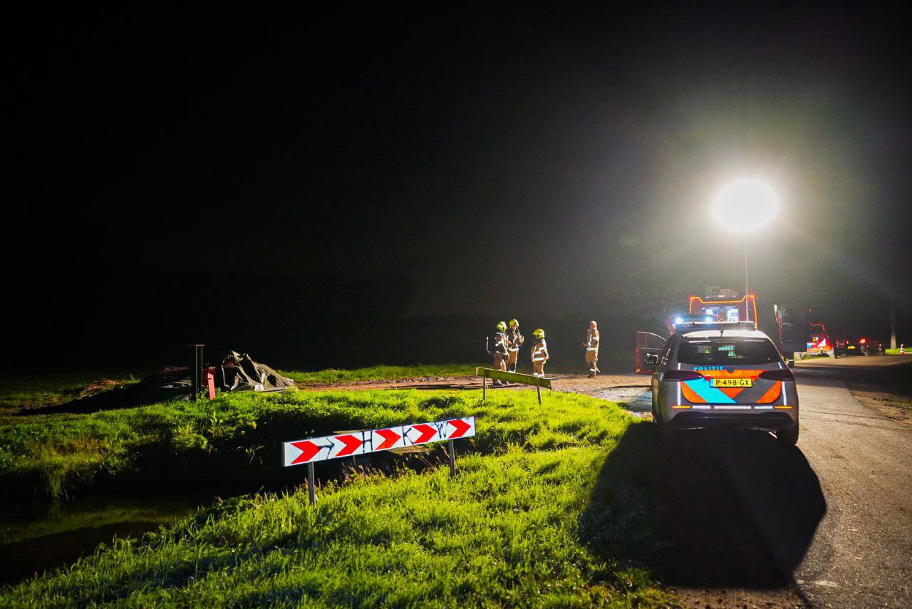 Zwaar vervuilde grond gedumpt bij boomgaard