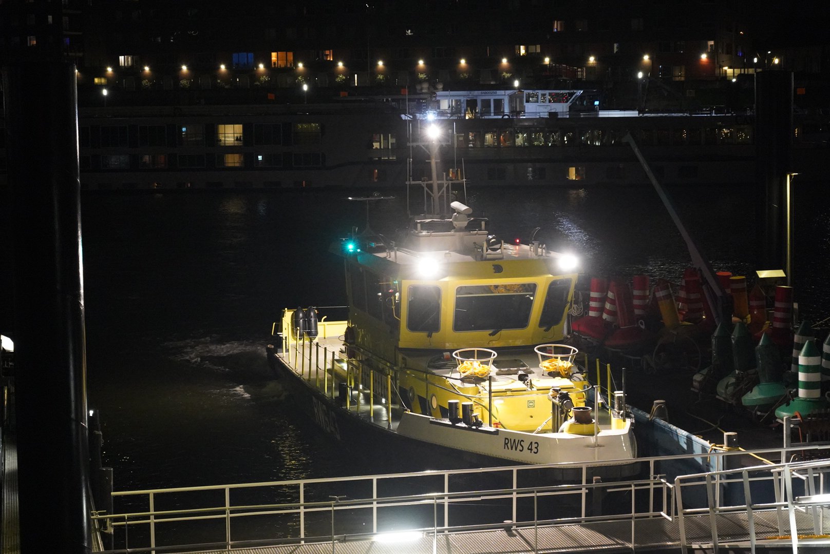 Hulpdiensten grootst ingezet voor persoon ter water in Nijmegen