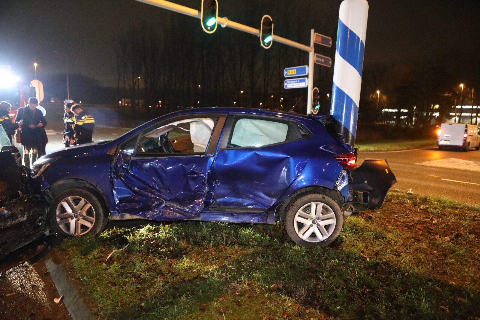 Gewonde bij fiks ongeval in Nijmegen