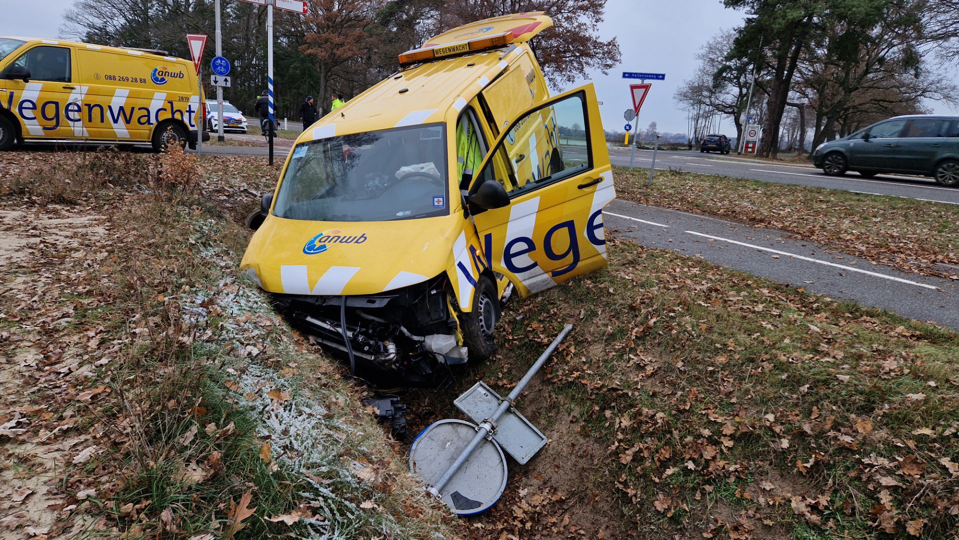 Gewonde bij ongeval op kruising N315 Zelhem