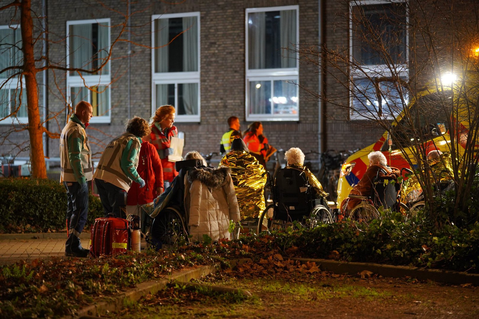 Brand in Nijmegen, hulpdiensten massaal aanwezig