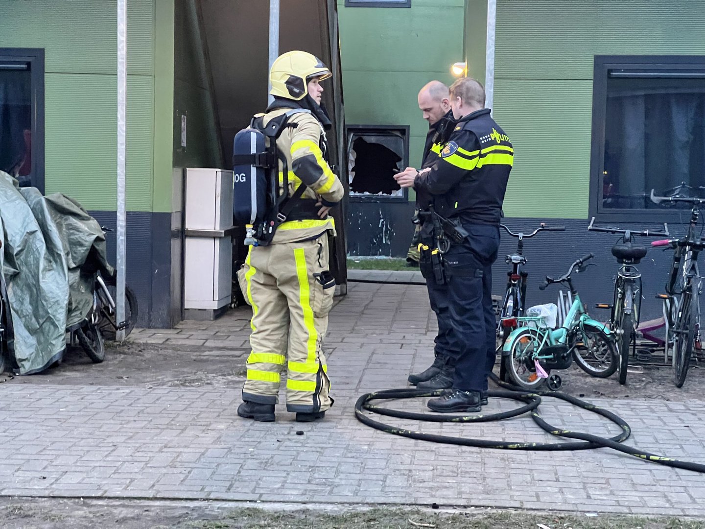 Brand op slaapkamer van asielzoekerscentrum