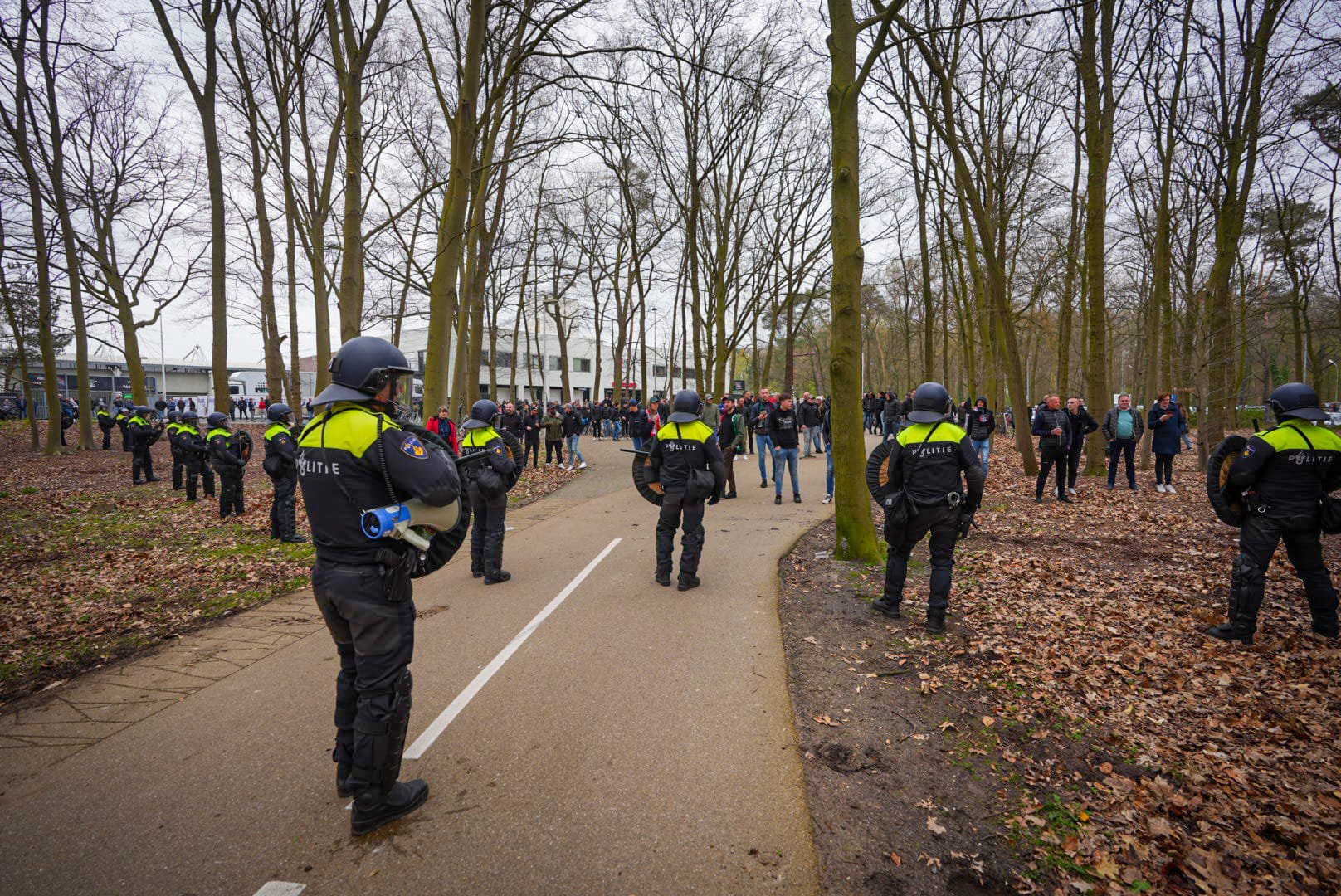 VIDEO UPDATE: Rustige uitloop na voetbalwedstrijd NEC – Vitesse