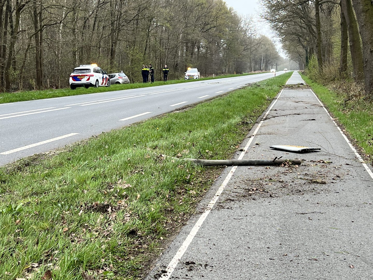 Automobilist aangehouden na ongeval