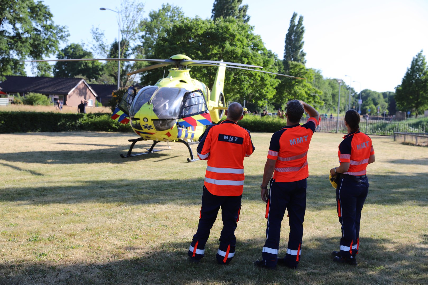 Traumahelikopter gehinderd vanwege vliegende drone