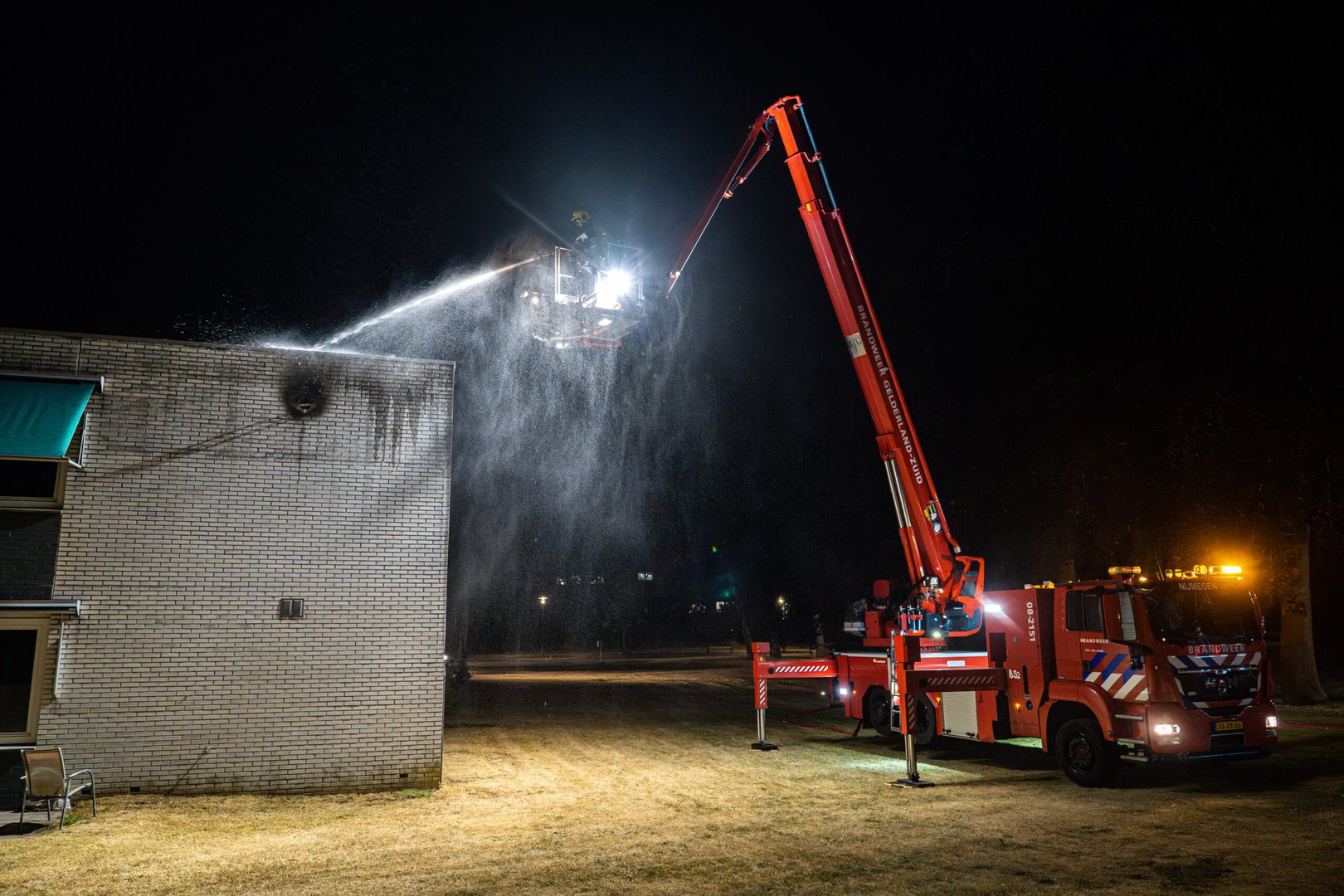 Bewoners geëvacueerd bij brand in verzorgingshuis Groesbeek