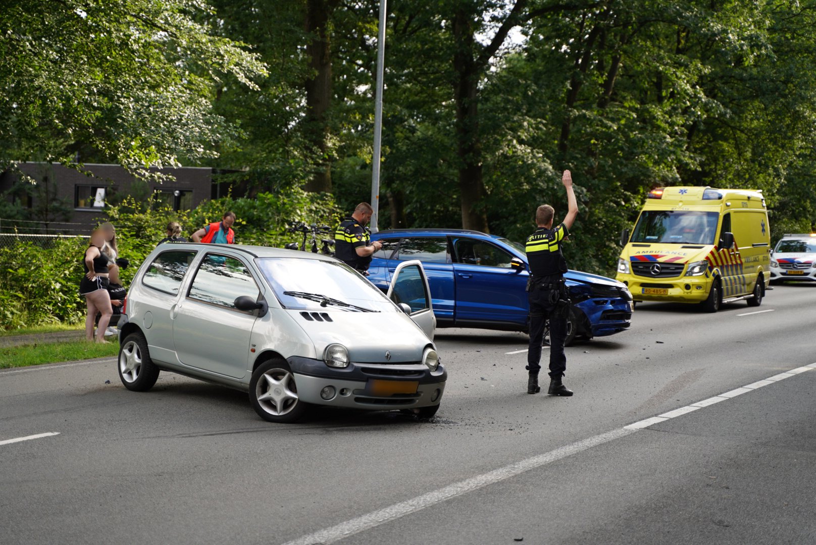 Verkeerd inschatten van situatie resulteert in ongeval op busbaan