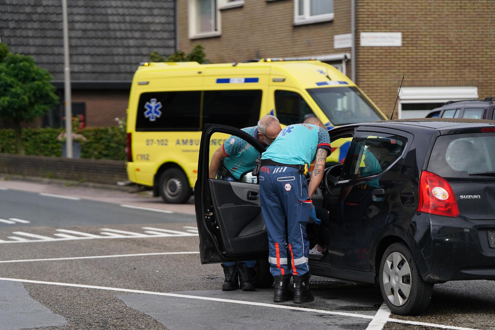 Ongeval op Karstraat in Huissen