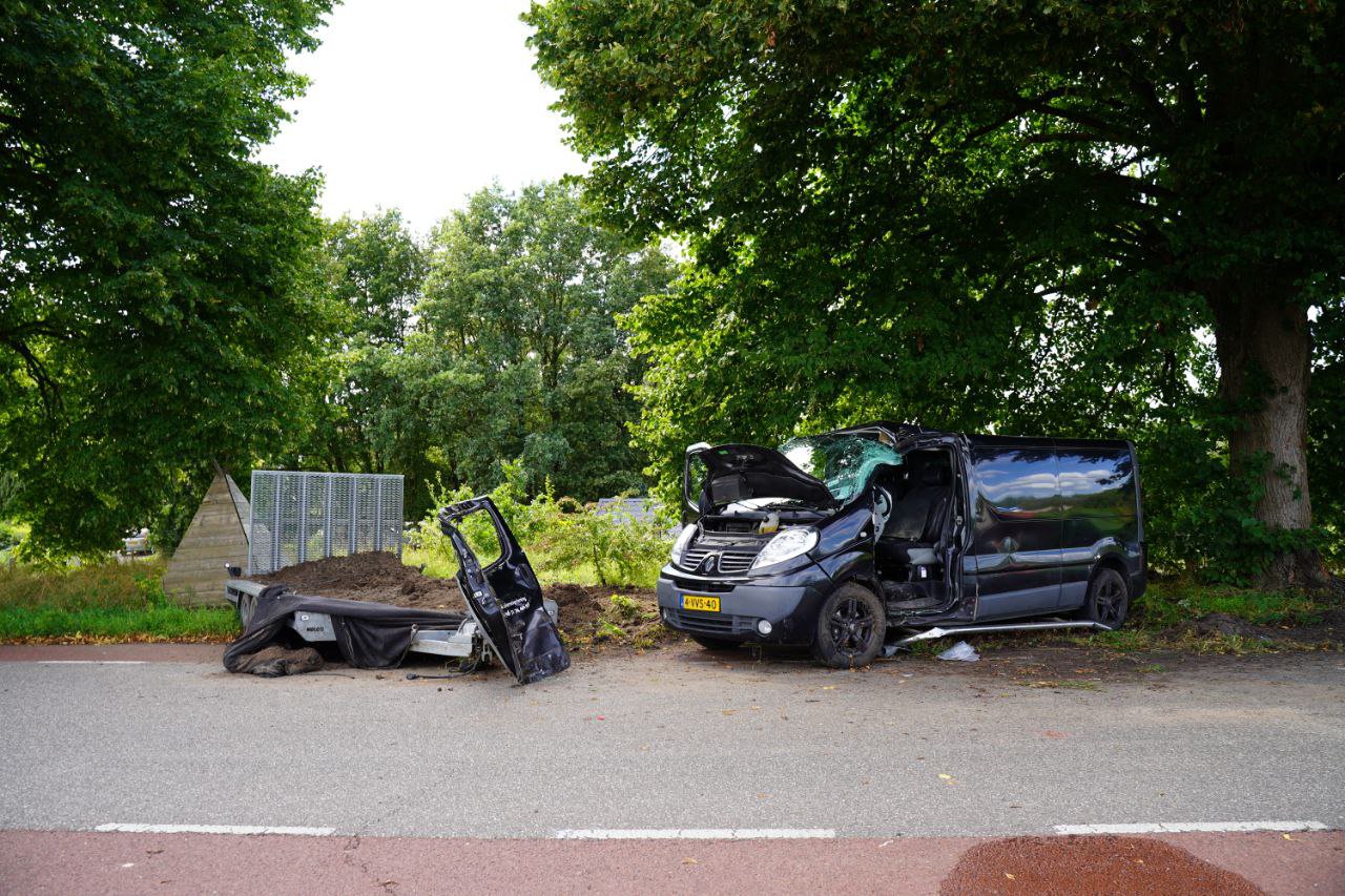 Zwaargewonde bij ernstig ongeval