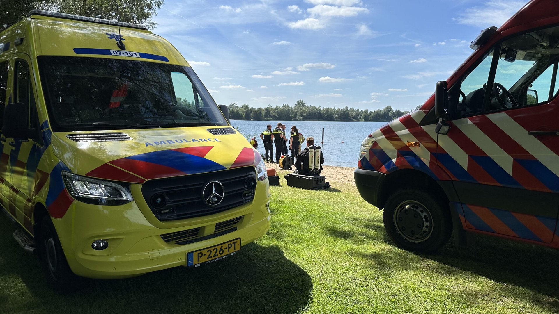 Mogelijk lichaam onder water blijkt wat anders