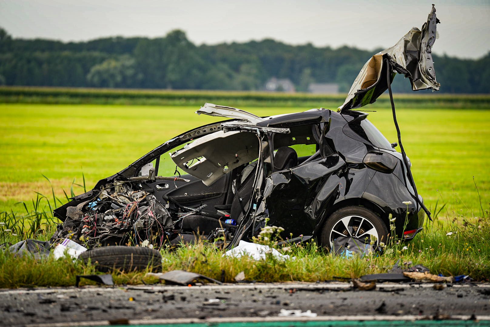 UPDATE: Dode na ernstig ongeval met vrachtwagen op N322