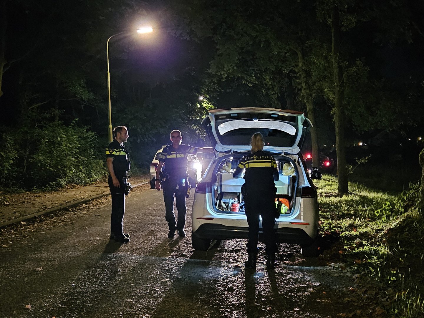 Verdachte vlucht na achtervolging maar wordt toch aangehouden