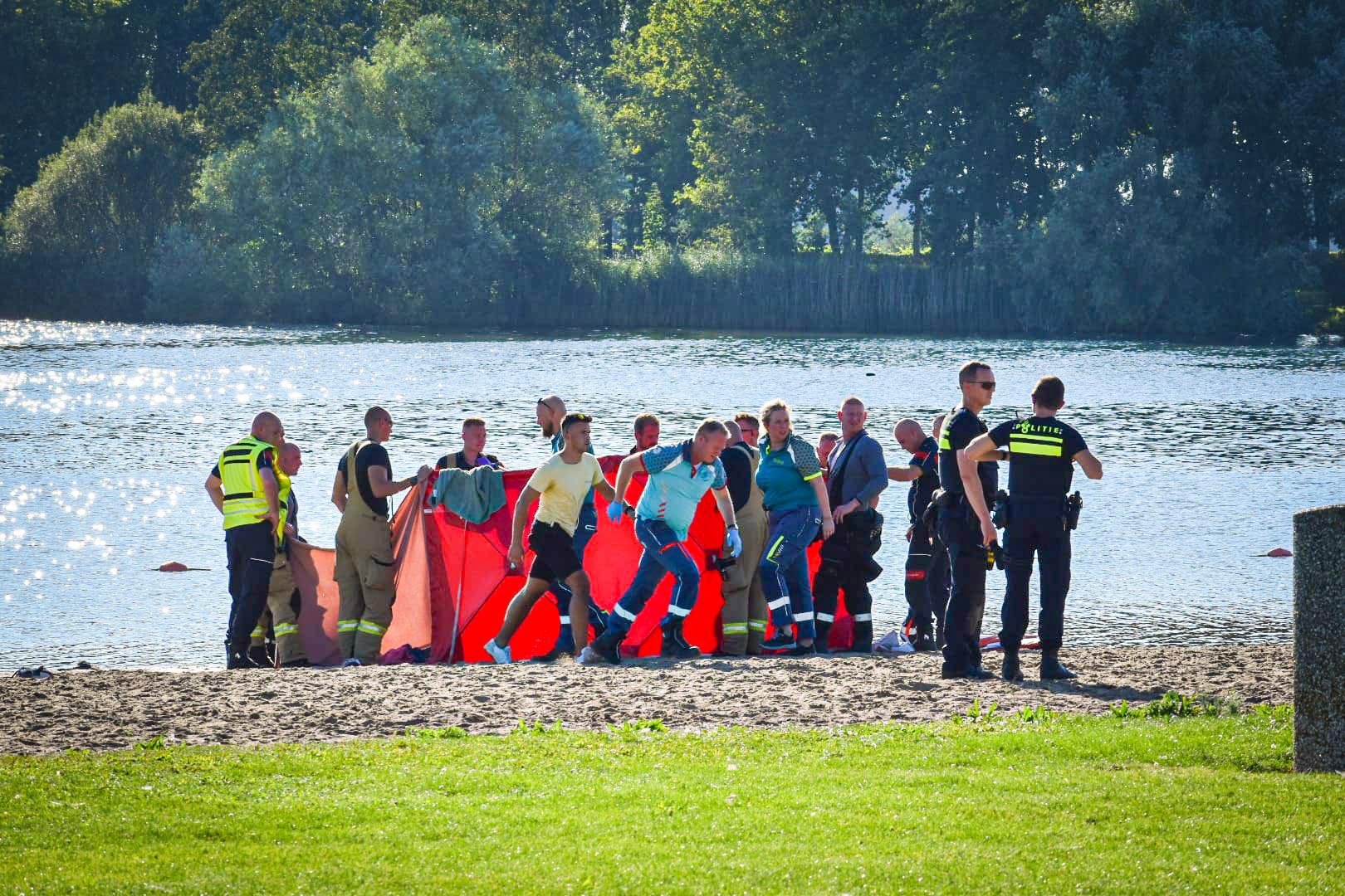 Zwemmer overleden bij Rijkerswoerdse Plassen