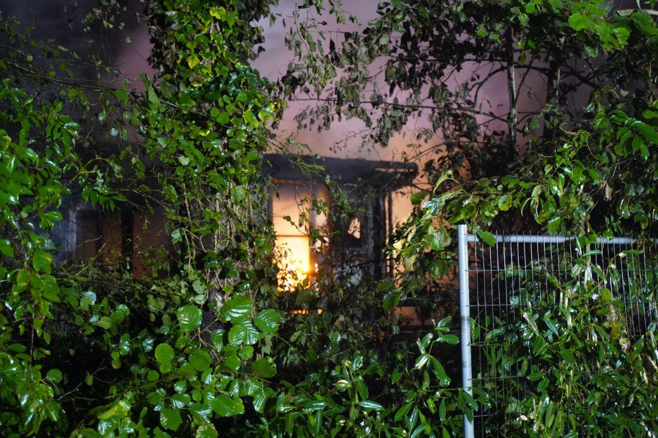 Vier chalets beschadigd door brand