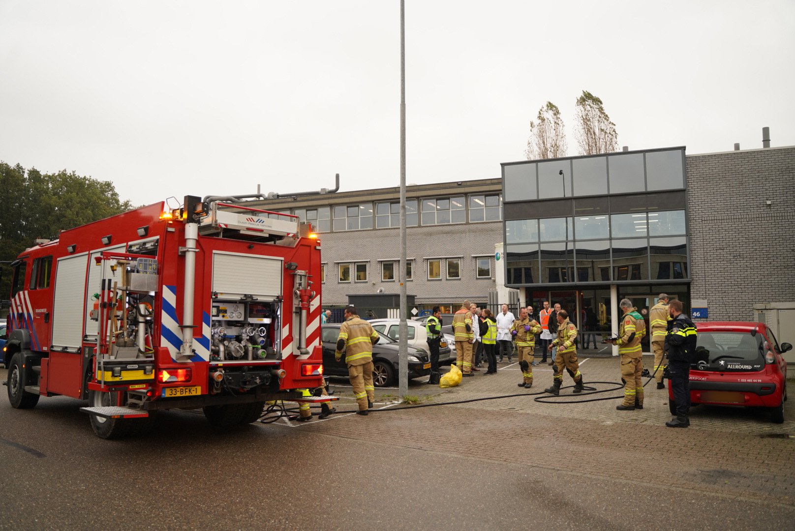 Gewonde na explosie in zuurkast