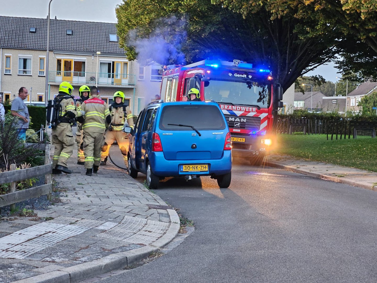 Autobrand in Gendt