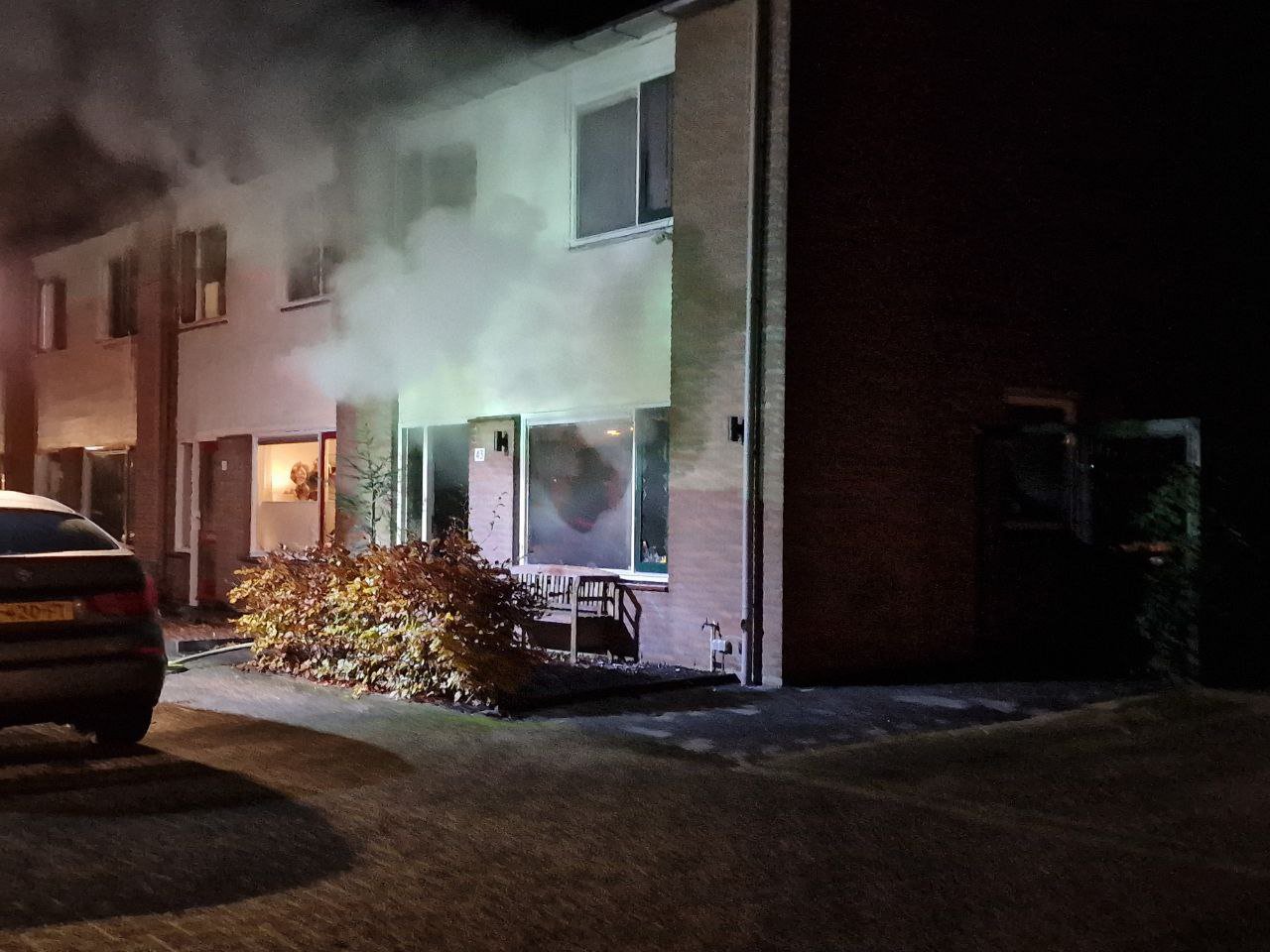 Woning loopt veel schade op door brand