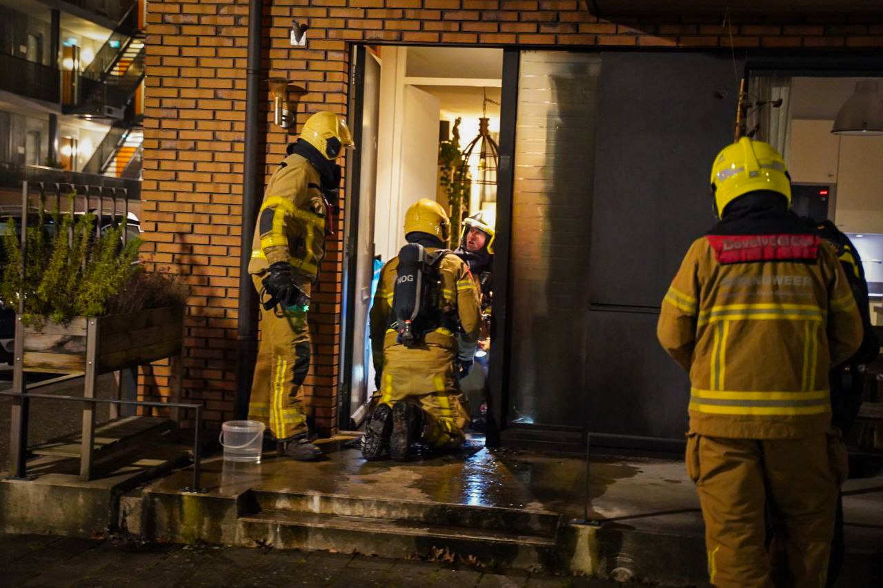 Brand veroorzaakt schade aan woning, politie bekijkt camerabeelden