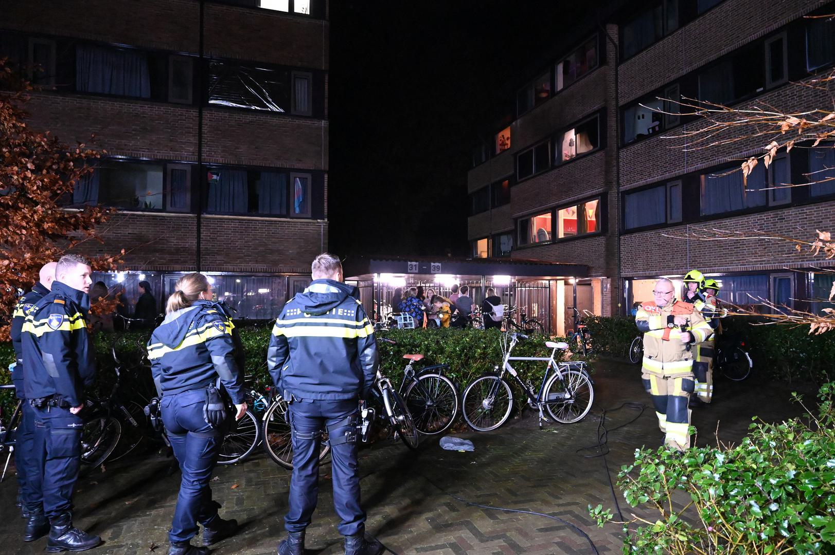 Brand in studentenflat, tijdelijk ontruimd