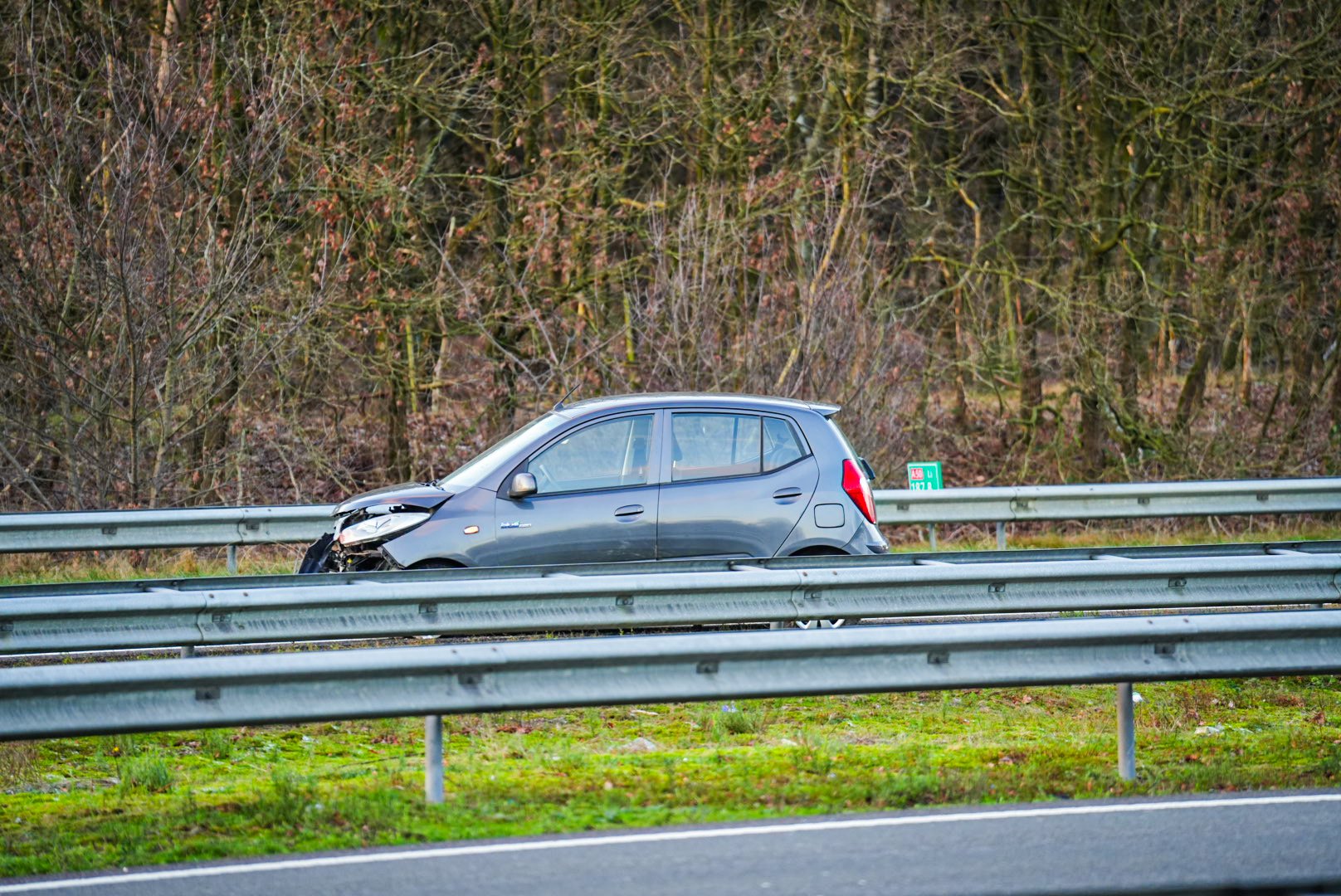 A50 bij Arnhem enige tijd dicht na ongeluk