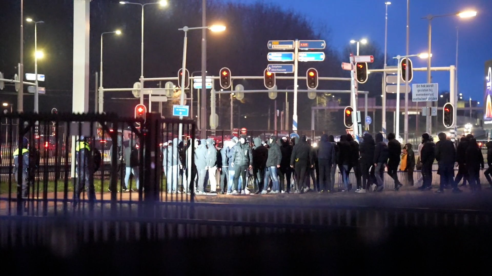 VIDEO: Ongeregeldheden na wedstrijd Vitesse – Feyenoord