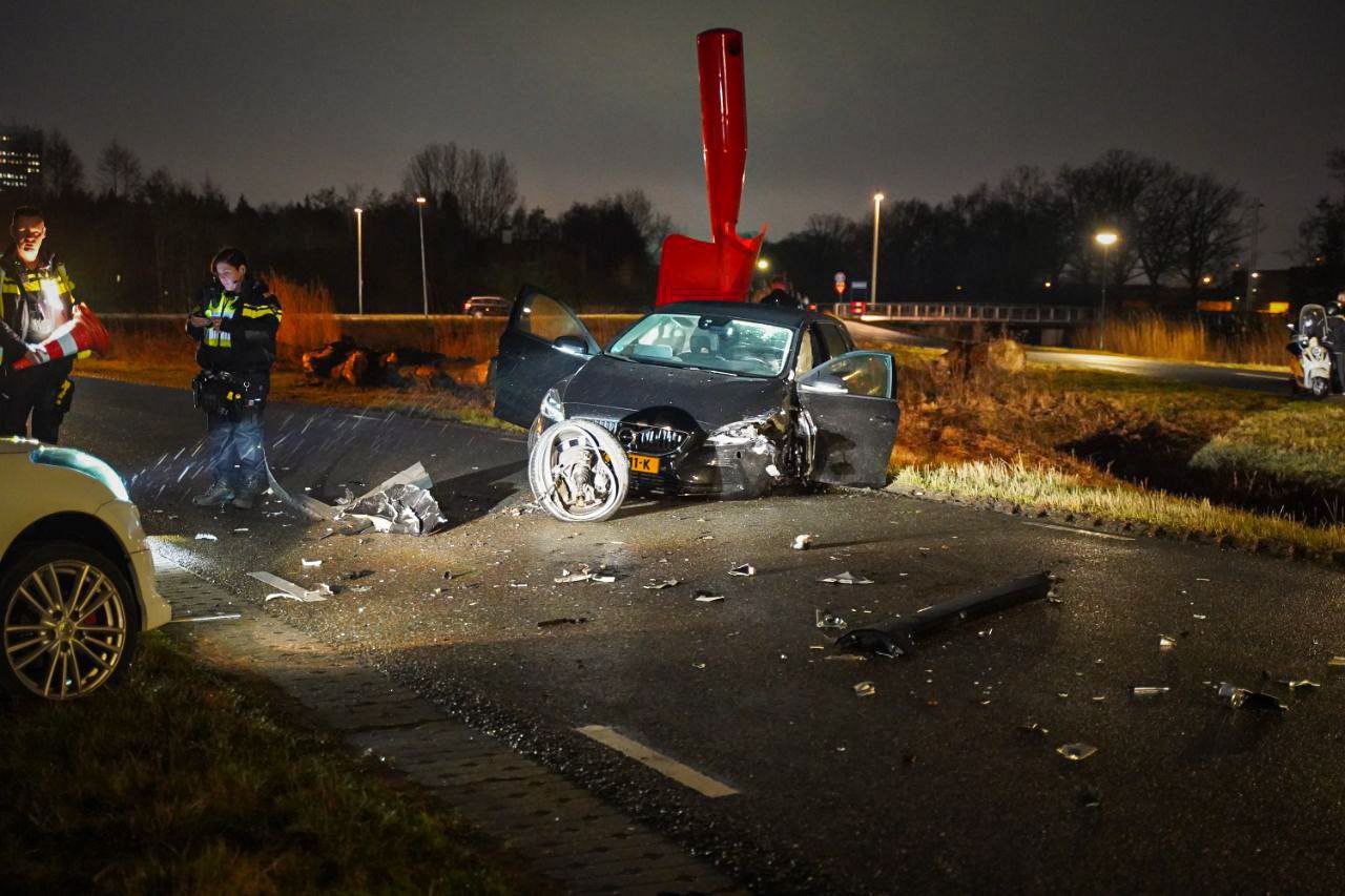 Flinke ravage na ongeval in Beemte-Broekland