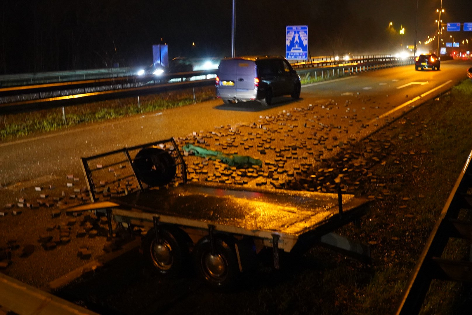 A30 bezaaid met stenen