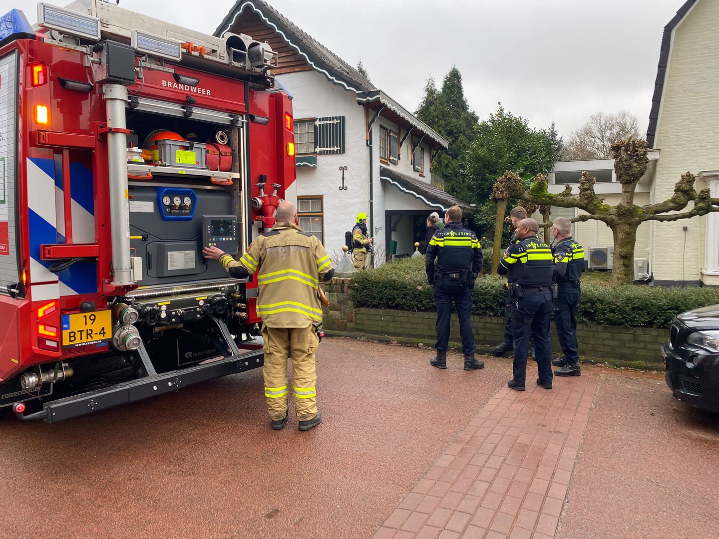 Woningbrand door kleedje op kachel