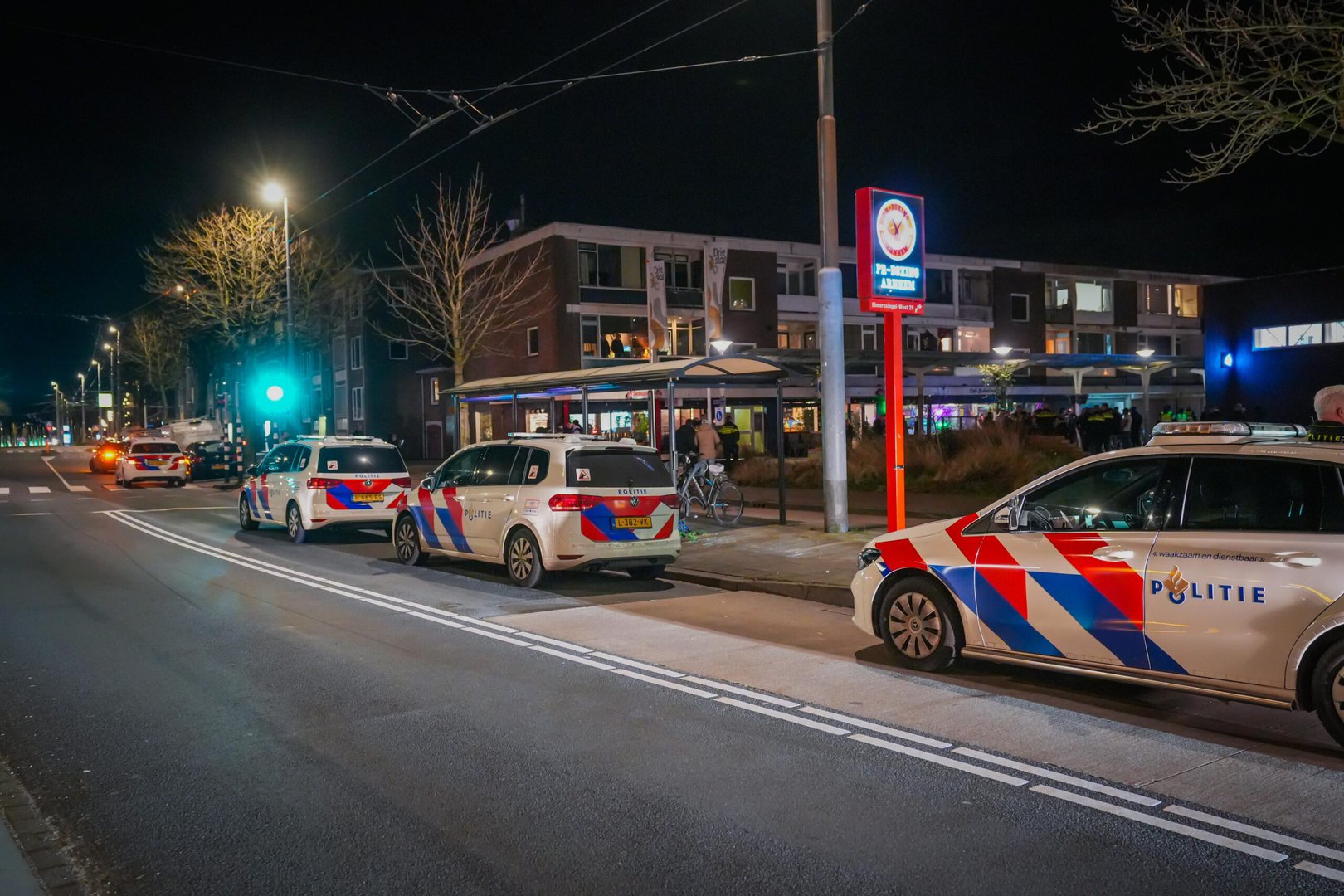 Grote vechtpartij bij cafe in Arnhem