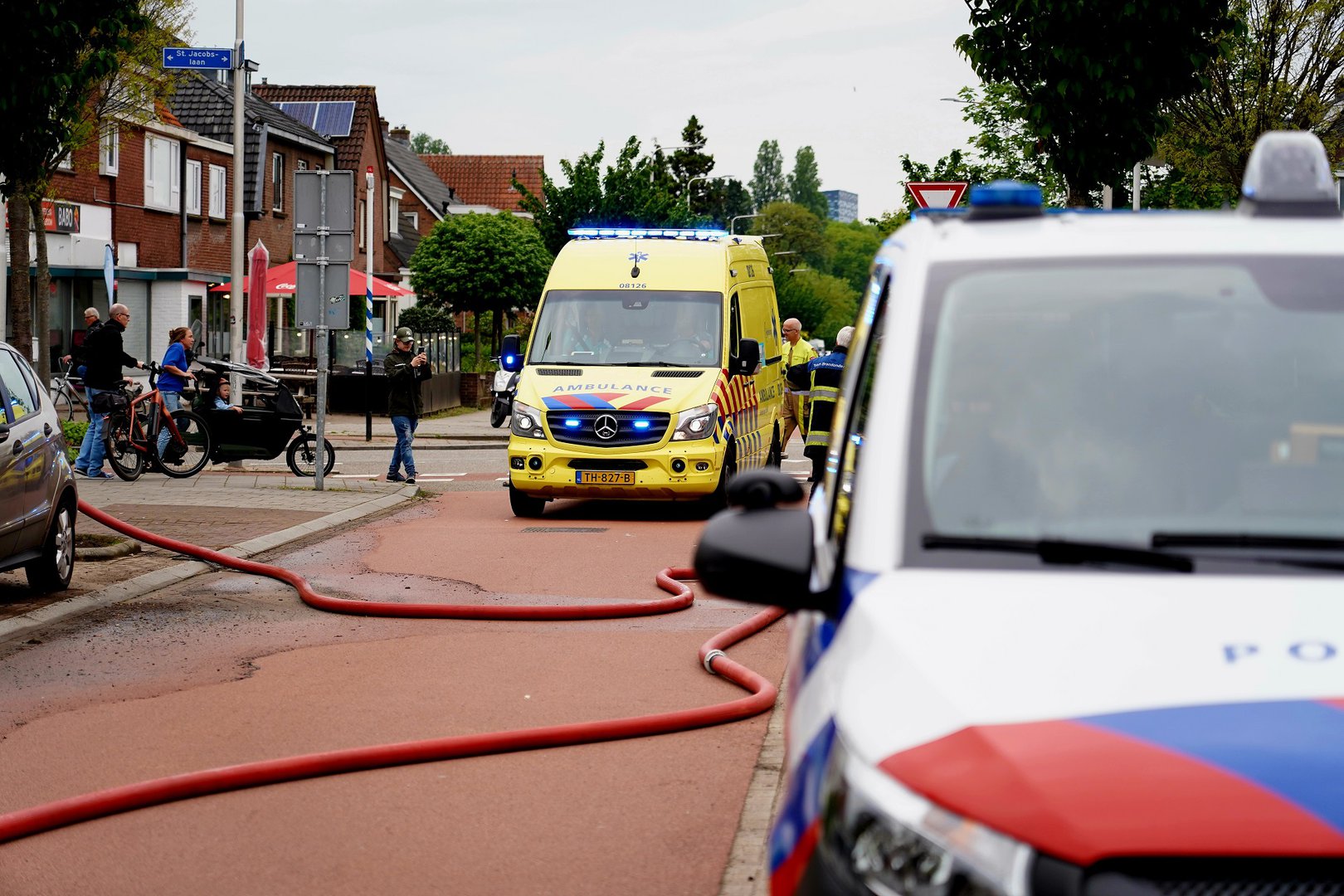 Gewonde na brand in schuur