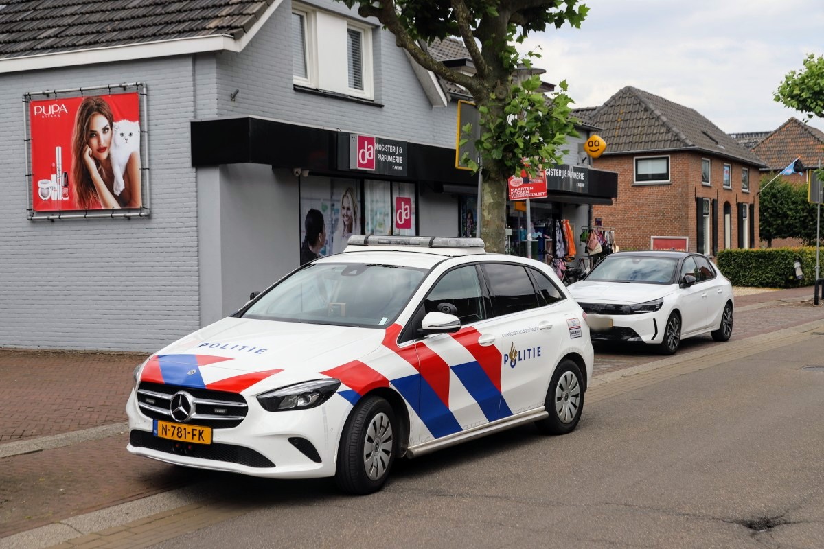 Drogisterij meldt ‘overval’, maar blijkt dronken persoon die voor zorgt voor overlast