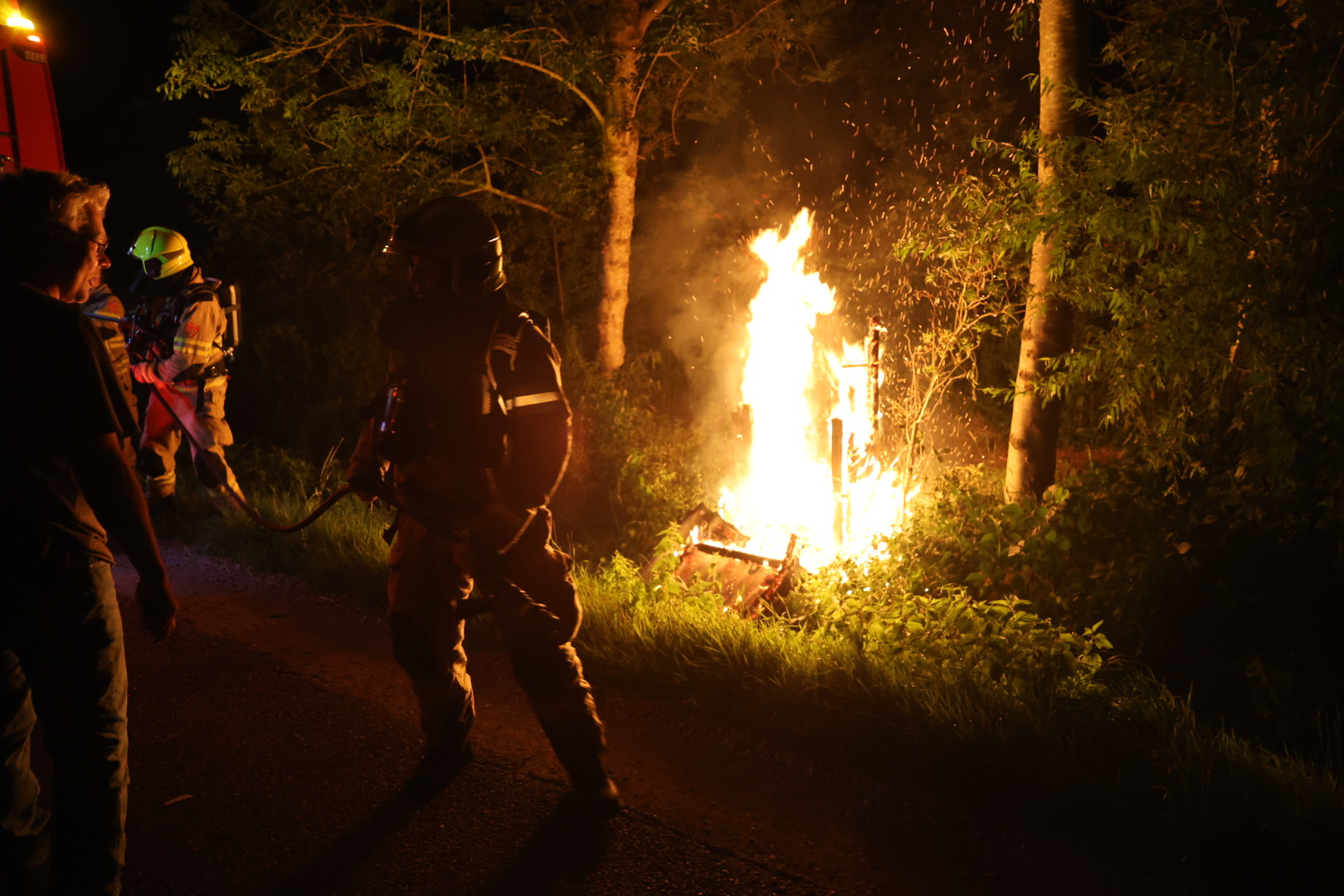 Woning zonder stroom na brand in elektrakast