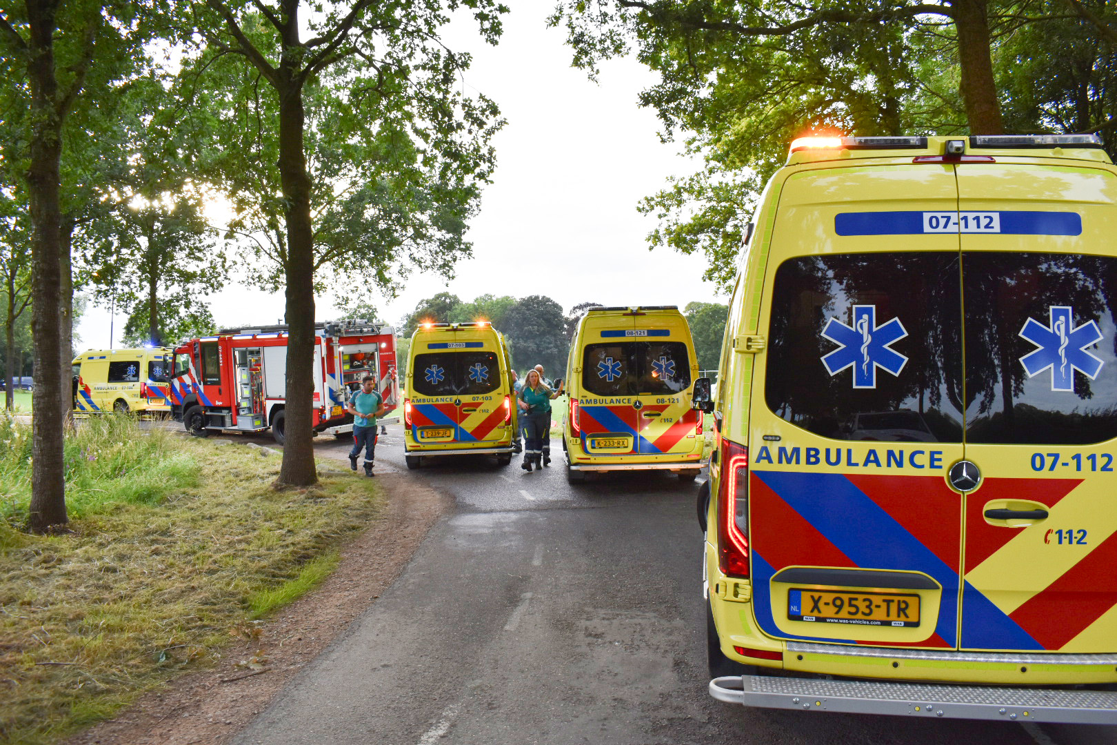 Vier gewonden bij ongeval in Elst