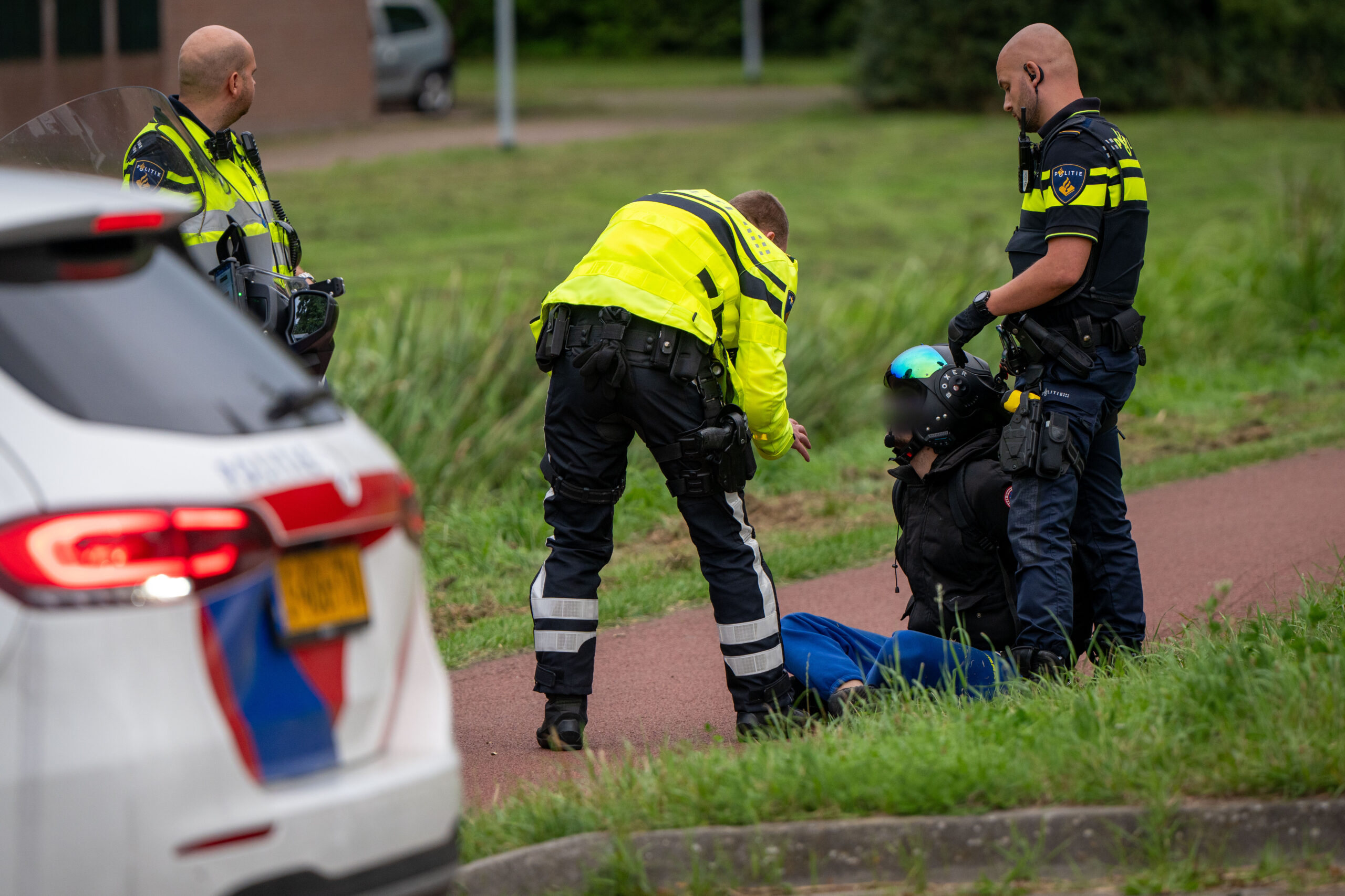 Scooterrijder aangehouden na achtervolging