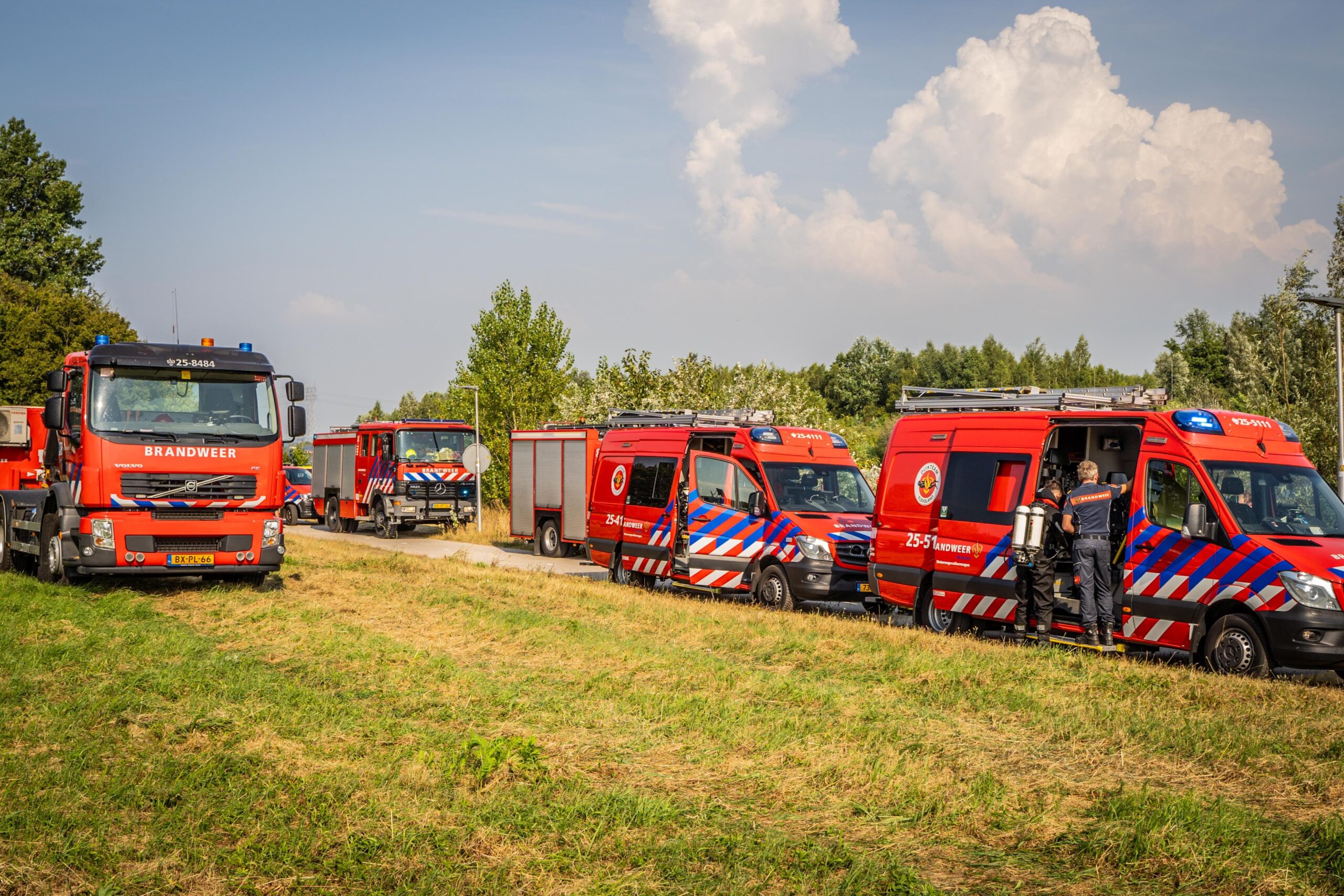 Grote zoekactie naar drenkeling op het water