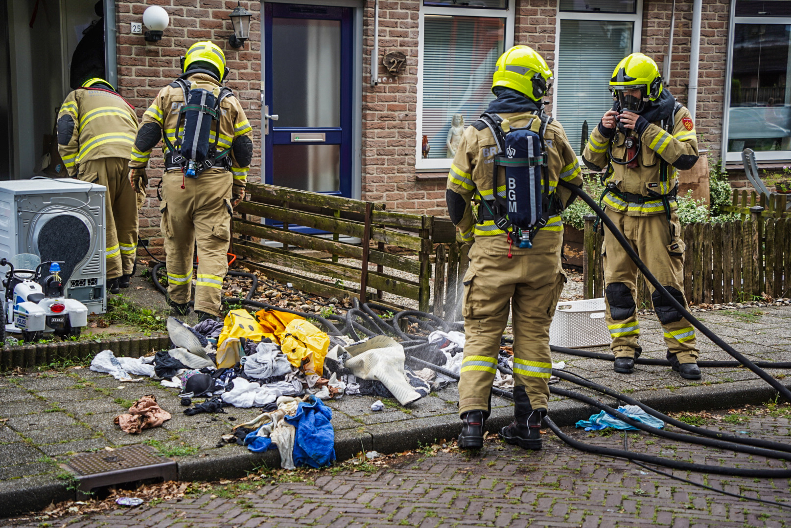 Droger vat vlam in woning, brandweer voorkomt erger