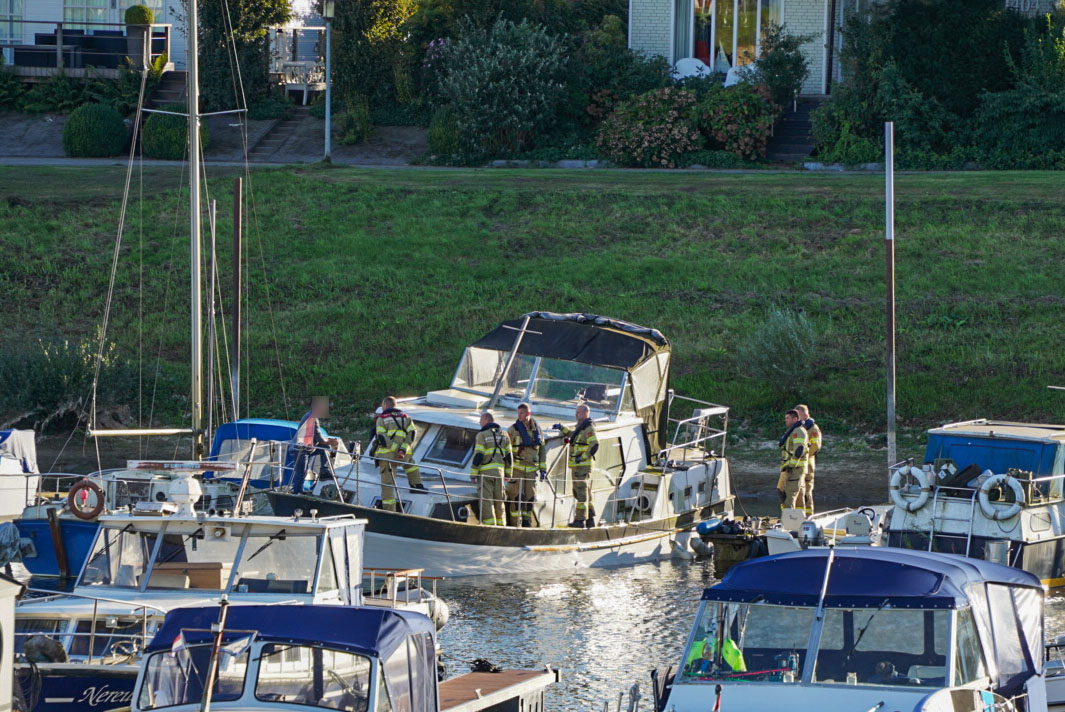 Recreatieboot gezonken bij camping