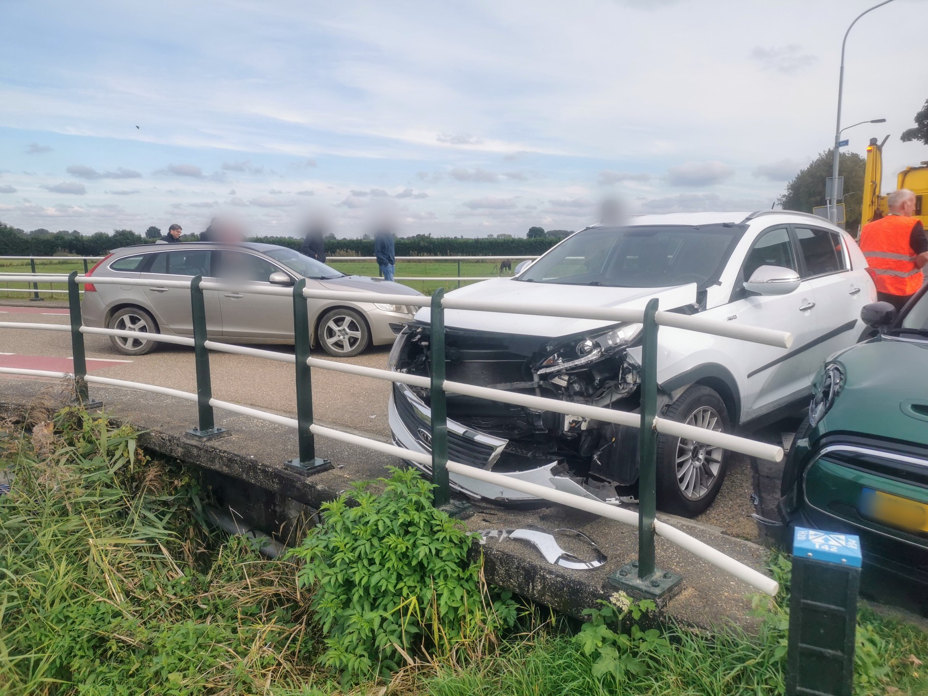 Twee auto’s zwaar beschadigd bij ongeval