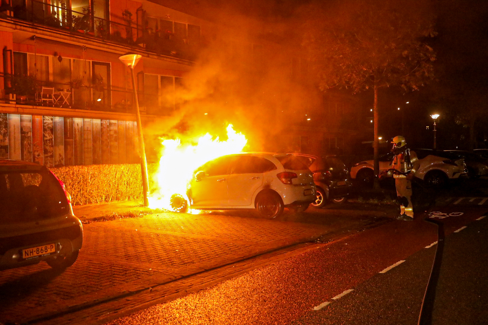 Opnieuw autobrand in Arnhem