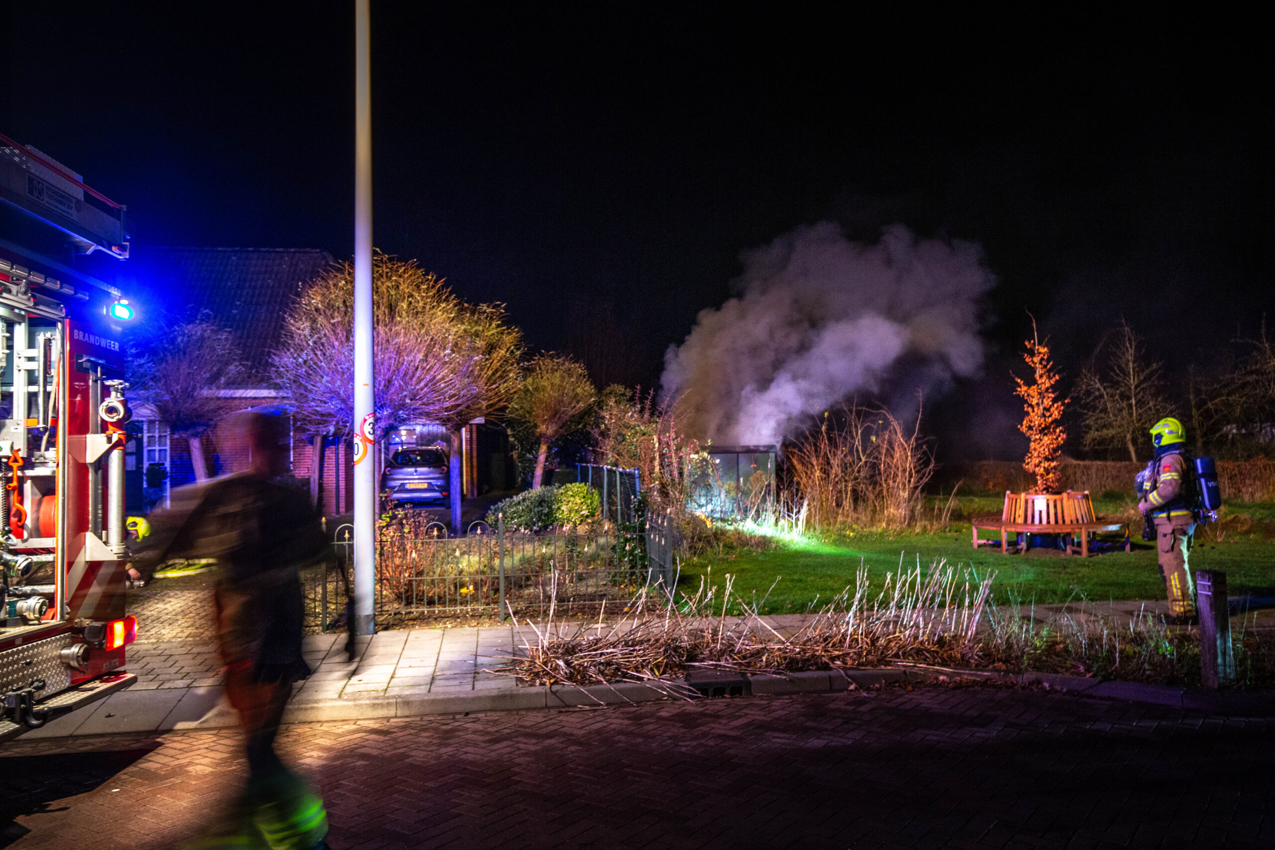 Dorp zonder stroom na brand in transformator huisje