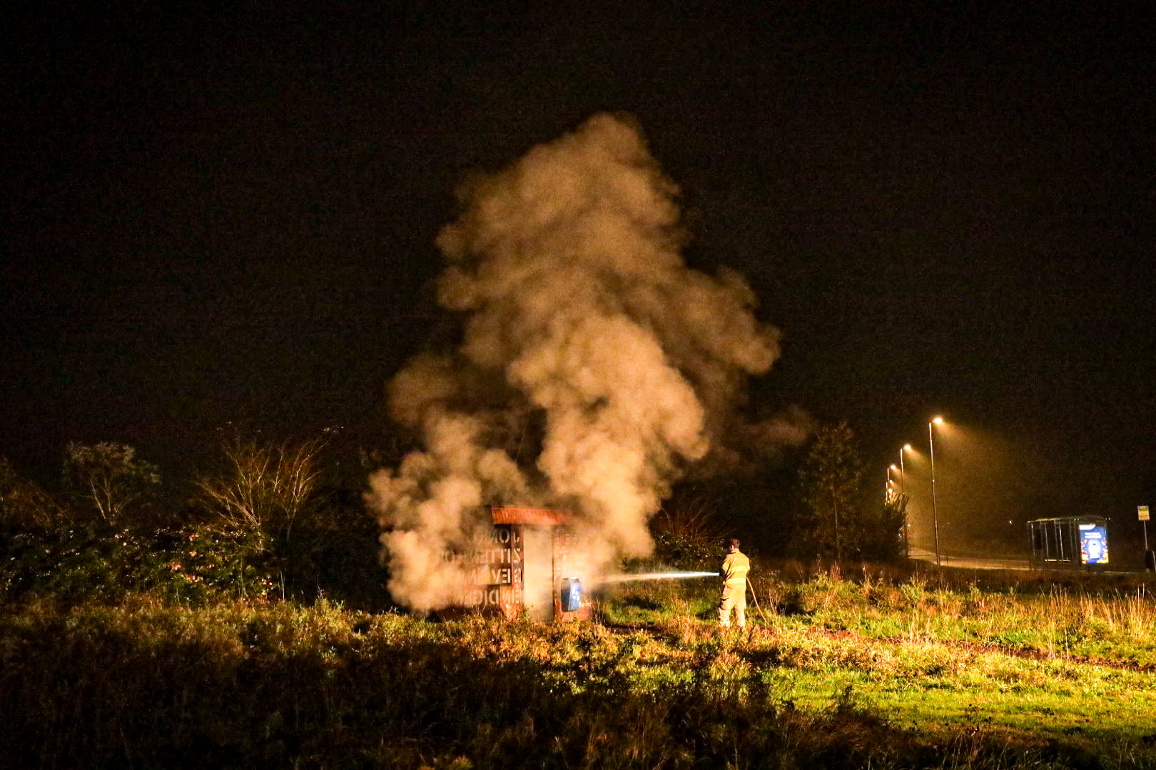 Opnieuw brand bij skatebaan in Arnhem