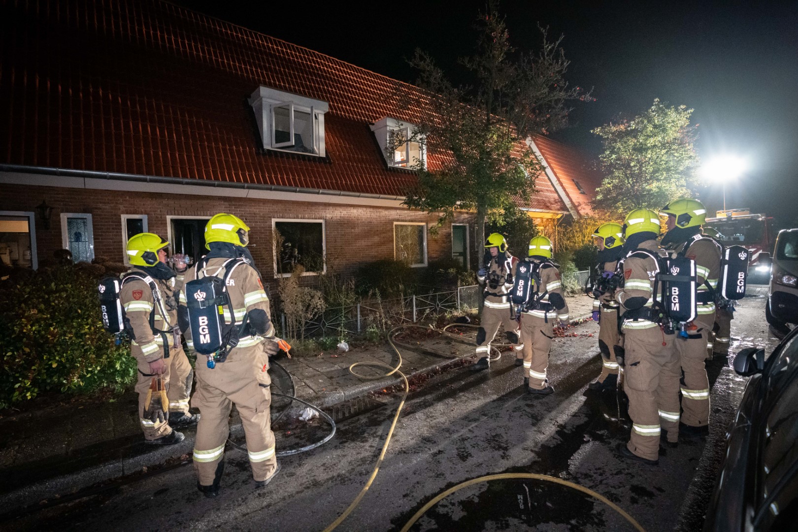 Man gereanimeerd na woningbrand