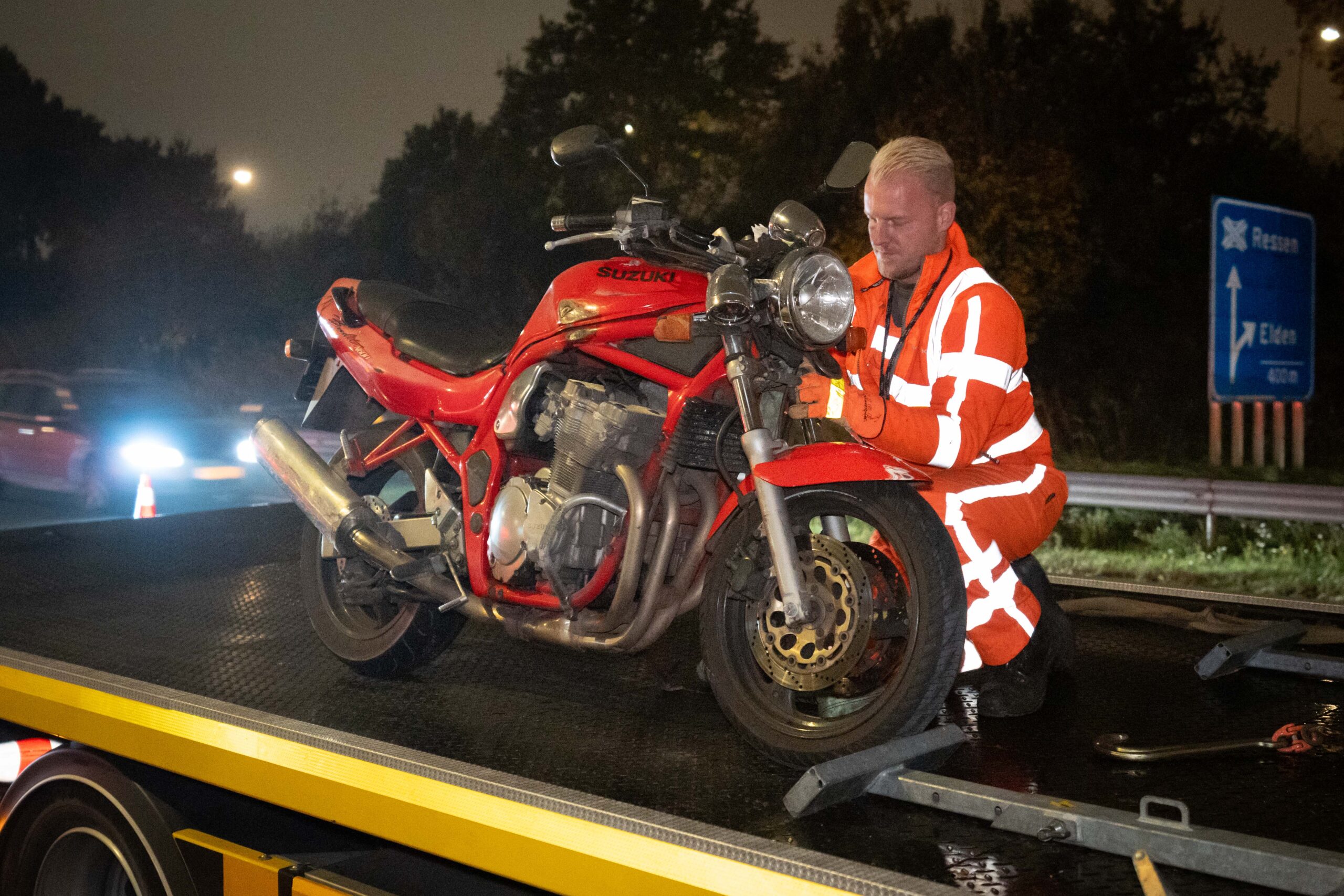 Motorrijder raakt gewond op de A325 Arnhem