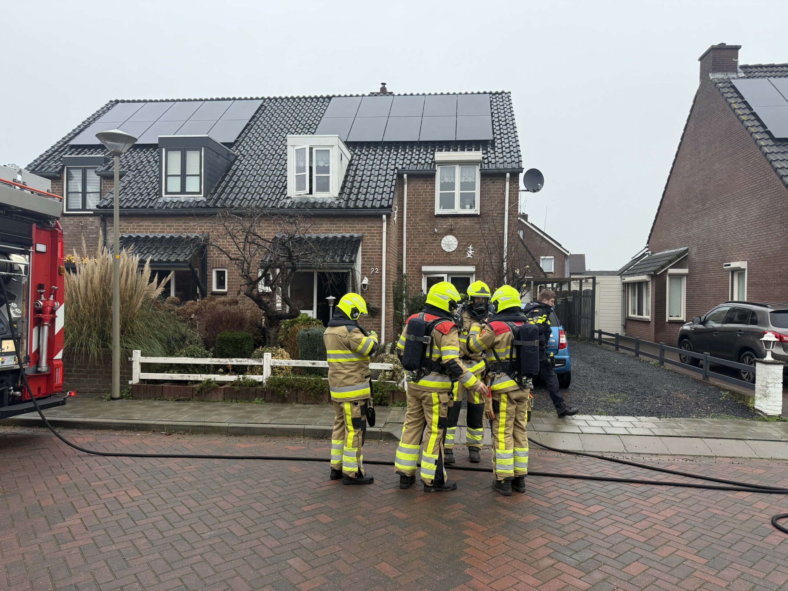 Aquarium ontploft in woning