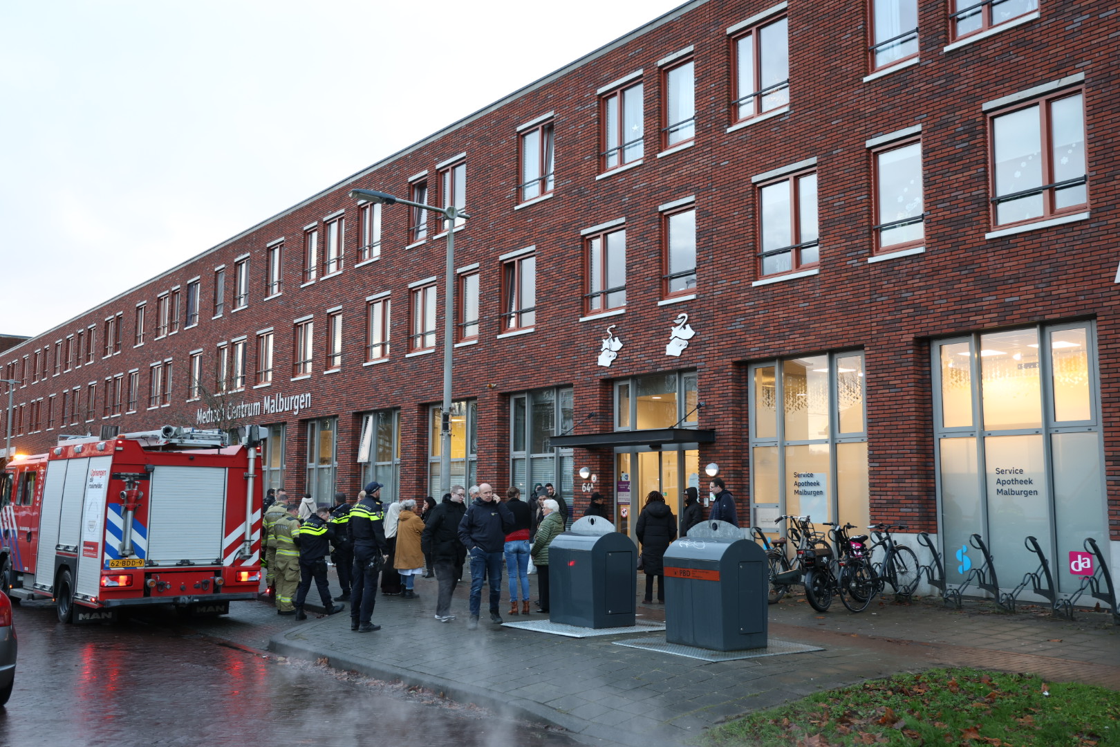 Huisartsenpraktijk tijdelijk ontruimd in Arnhem