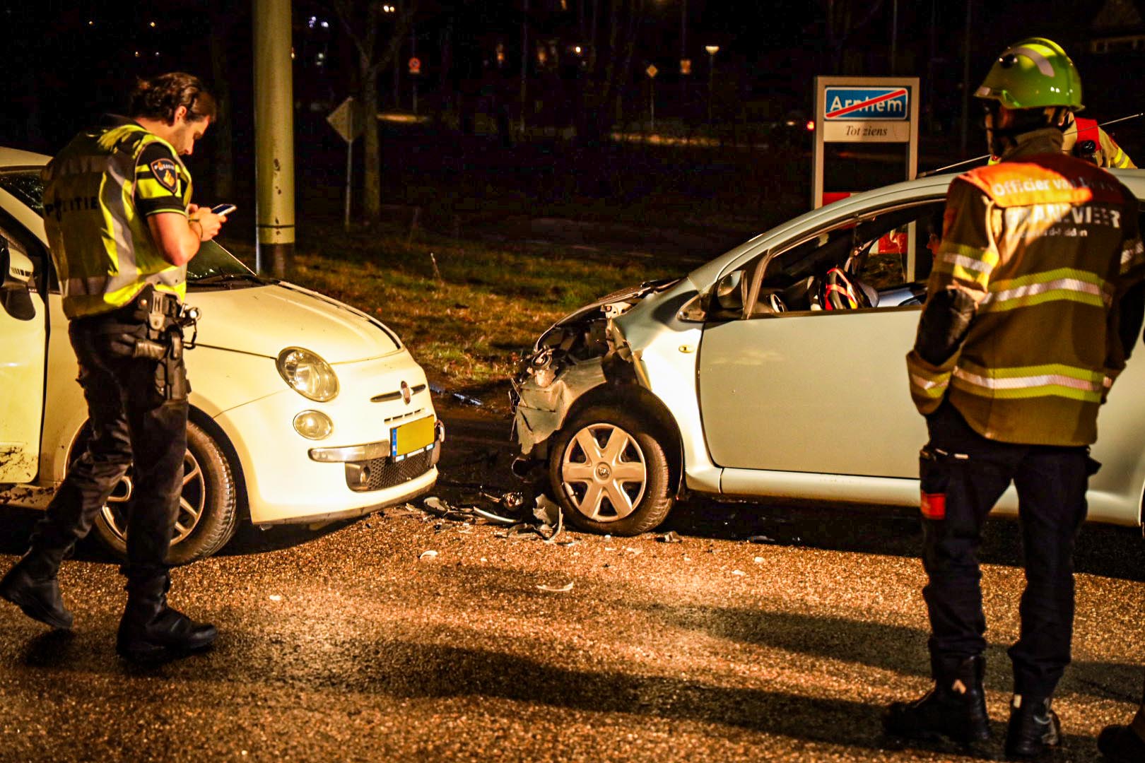 Flinke schade na frontale botsing